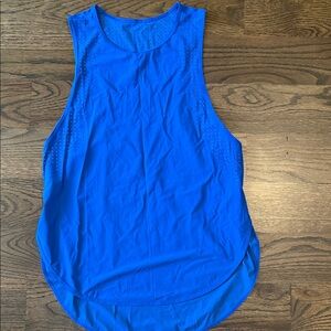 Lululemon tank size 4 bright blue
